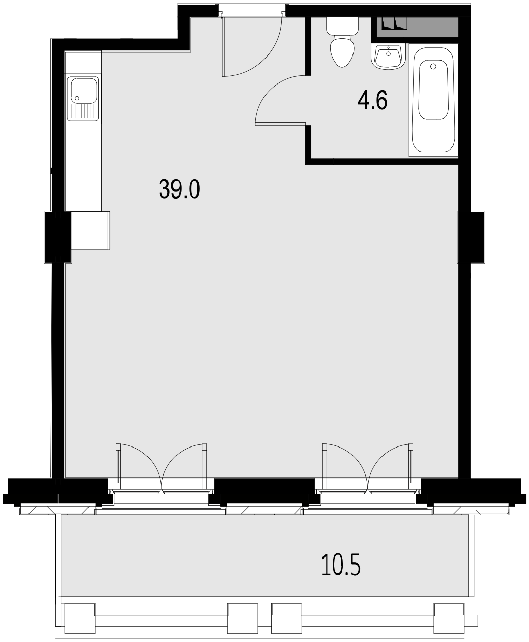 Апартаменты в ЖК Wellton SPA Residence