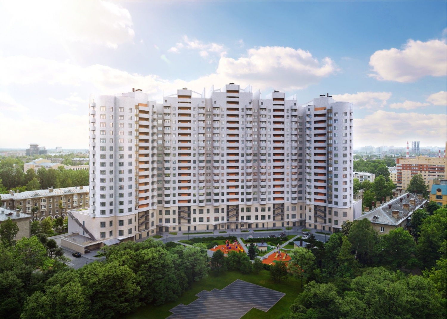 ЖК Дом‐Мегалит в Королёве ЖК Дом‐Мегалит в Королёве