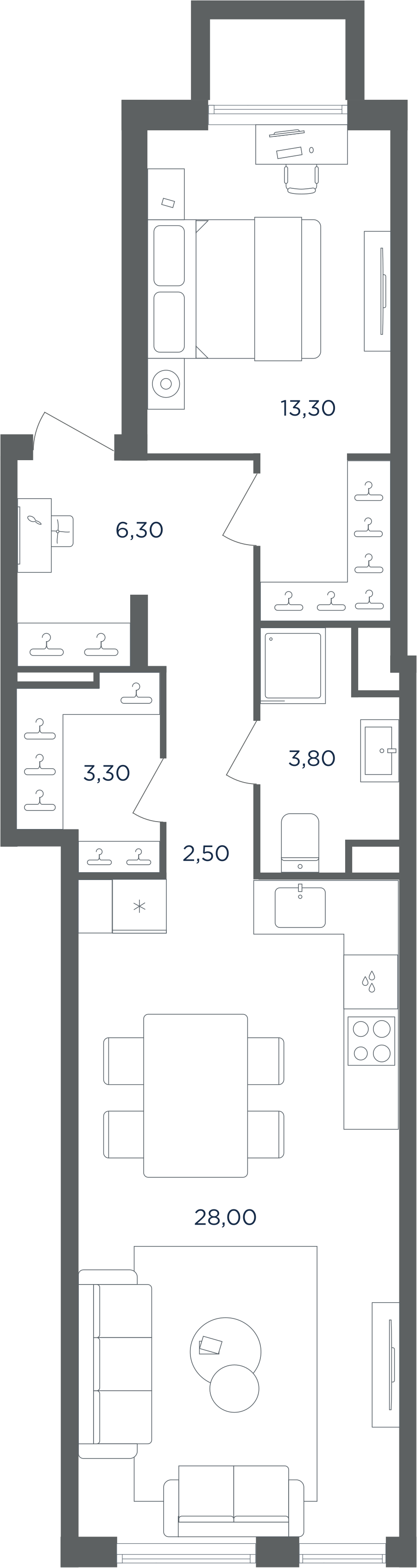 Апартаменты в ЖК Равновесие