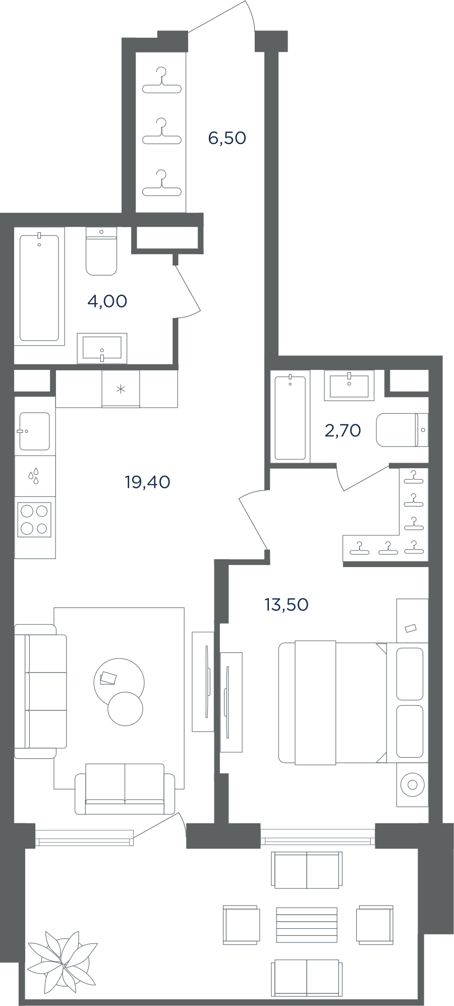 Апартаменты в ЖК Равновесие