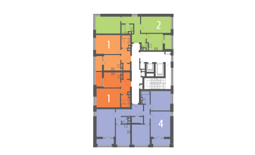 3х-комнатная квартира в ЖК Ривер Парк