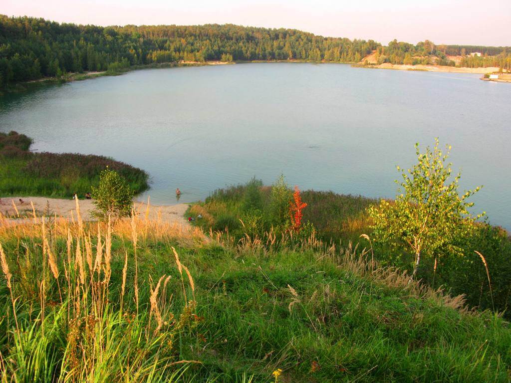 Озеро Волкуша в Лыткарино