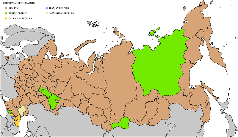 Почему Россия многонациональная страна?