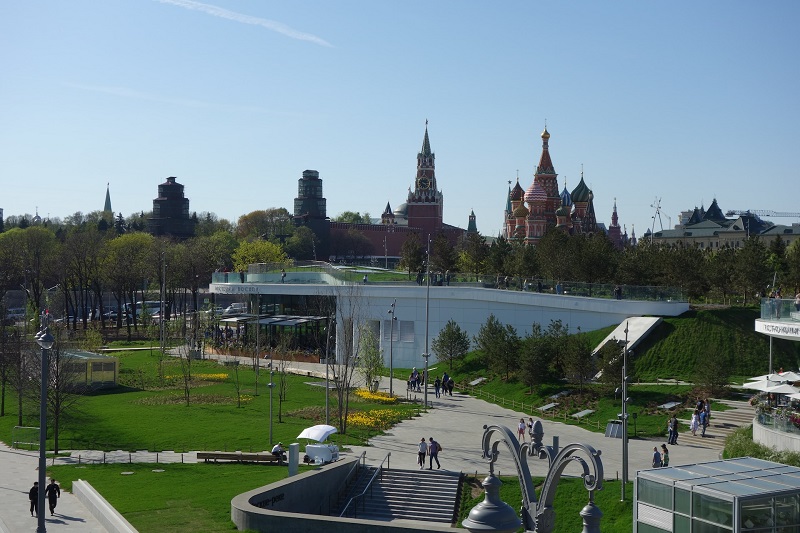 Парк "Зарядье" в Москве
