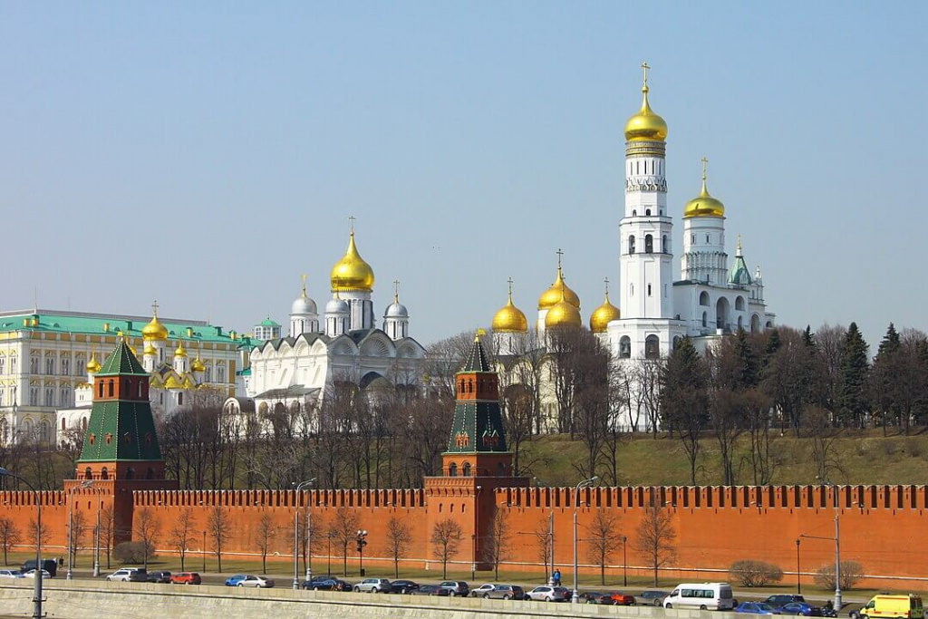 Смотровая площадка на колокольне Ивана Великого в Кремле